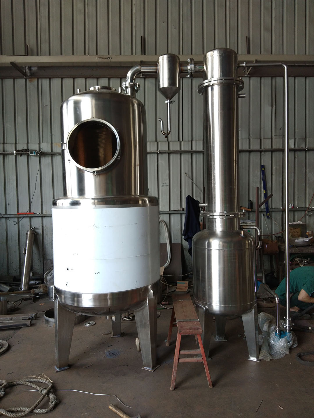 Food grade  High Performance vacuum evaporation jam concentrator