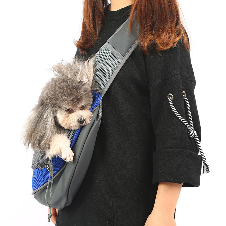 Amazon Best Seller Breathable Single Shoulder Sling Front Pet Dog Carrier