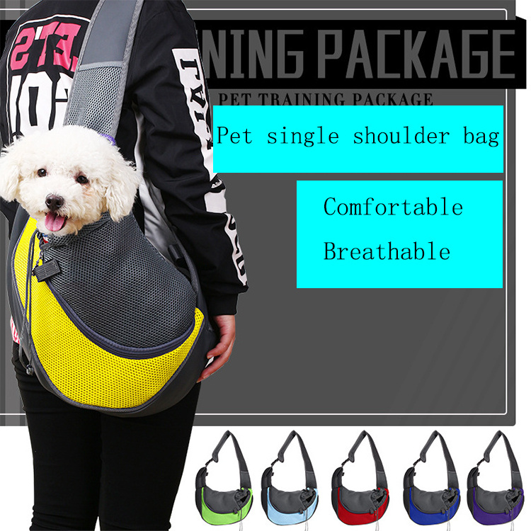 Breathable Single Shoulder Sling Front Pet Dog Carrier