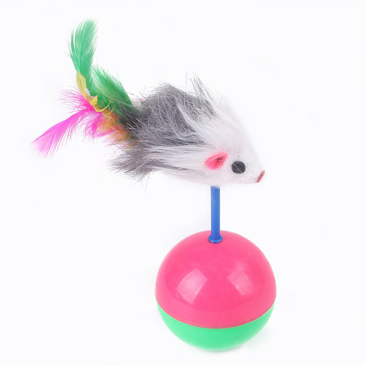 Pet Cat Toys 20 Pack Funny Cat Stick Feather Tunnel Fishing Rod Combination Toy Set