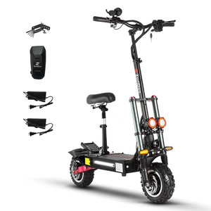 Electric Scooter Adults 11 Inch Long Range Dirt Scooter 5600W 6000W Dual Motor Off Road Mobility EU USA Stock E-scooter