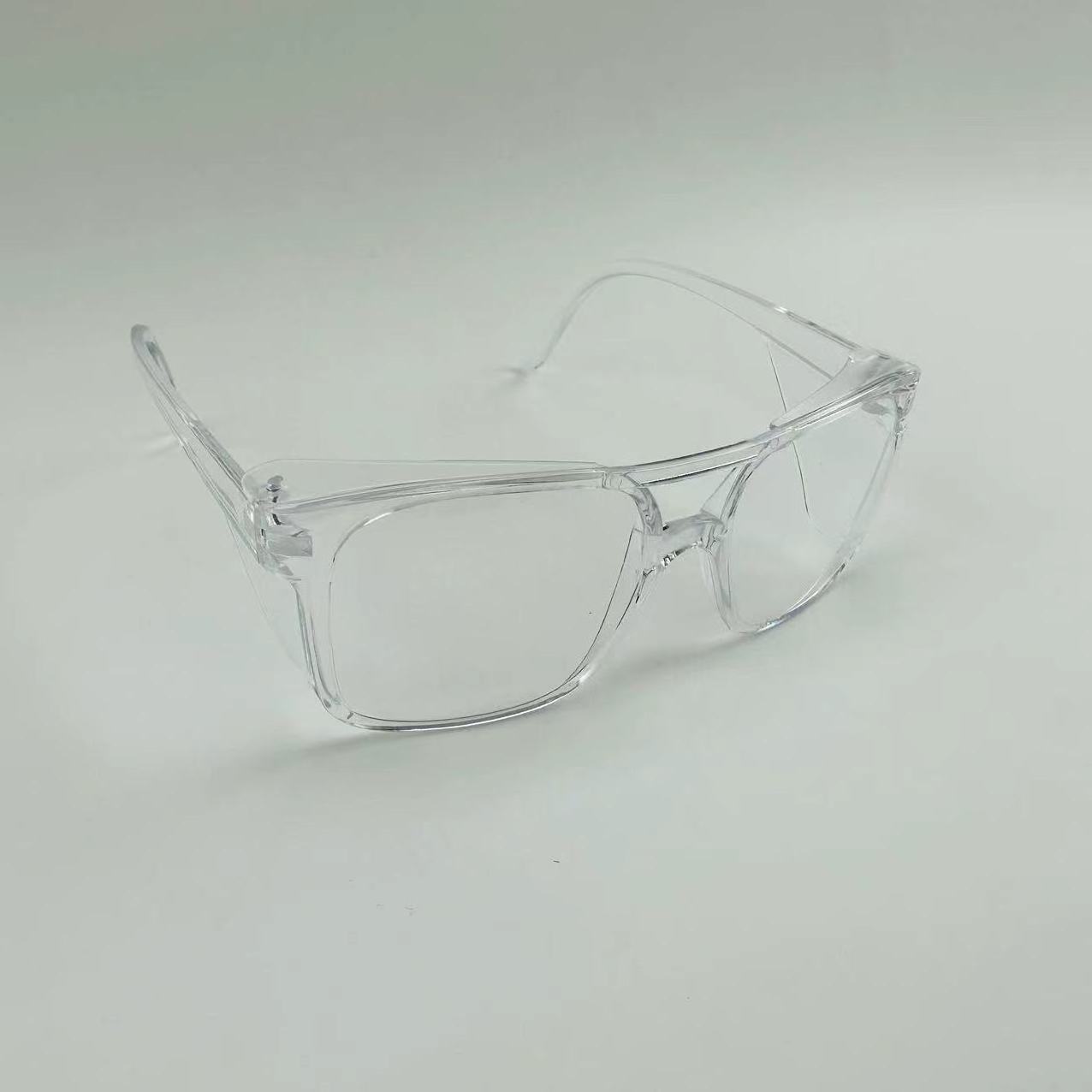 Personal Protective Equipment Fashion Transparent  Visitor Glasses For Factories And Building Sites fashion magnifying glasses