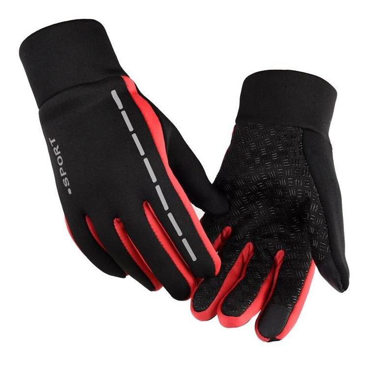 SAFENDER Water Resistant Riding Anti Slip Touch Screen Thermal Hand Safety Gloves