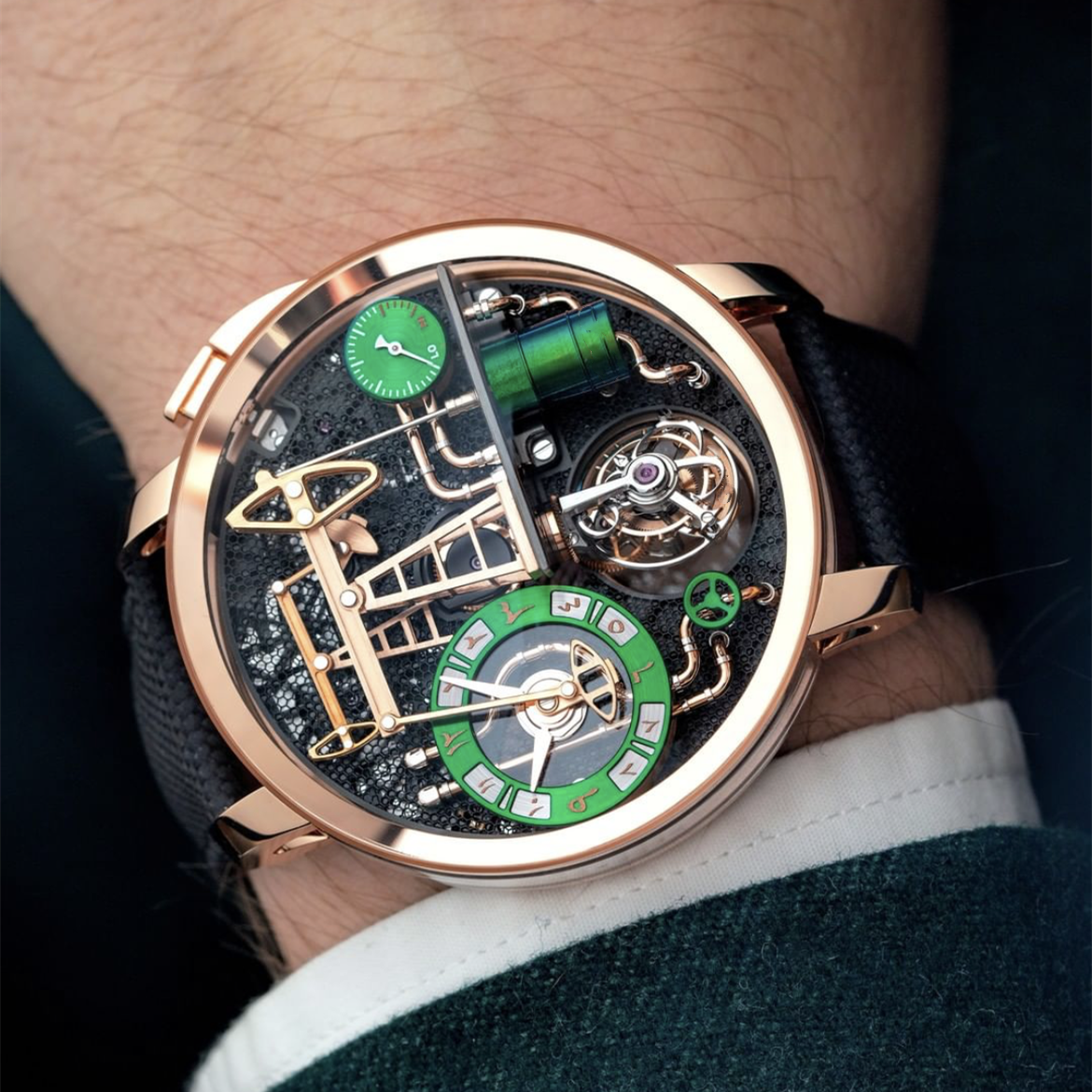 High end Jacob mechanical watch