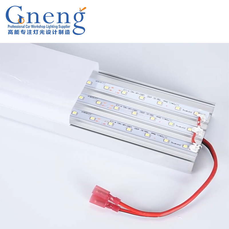 High lumen 120lm/w 1.2m arrow shape led linear lighting fixture for school and gym