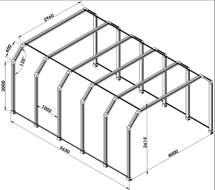 China Popular Custom Made High CRI LED Tunnel Light ZG/E1009 One-step Connection LED Batten Light Garage Lamp