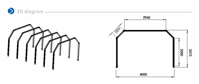 China Popular Custom Made High CRI LED Tunnel Light ZG/E1009 One-step Connection LED Batten Light Garage Lamp