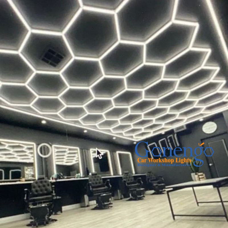 Popular Diy Assembly Hexagon Lighting Decorative High Lumen Barber Shop Led Strip Lights