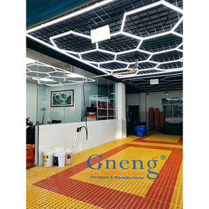 Gneng Factory Direct Sell 8 feet *15.7 feet High Flux Honey Comb Light For Workshop