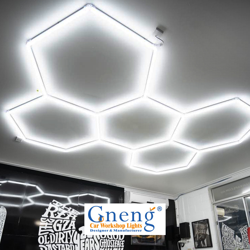 Manufacturers Selling Dimmable Ceiling Lights For Living Room Supermarket Hexagonal Gym Light