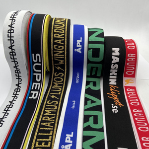 2023 Customized Designs Printed Underwear Elastic Waistband Elastic Jacquard Band