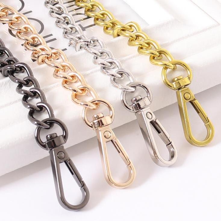 ZONESIN Colorful Bag Accessories Metal Chain for Handbag Shoulder Replacement Women Purse Handle