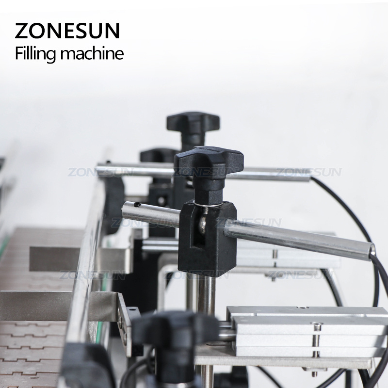 ZONESUN ZS-DTHSP2 Automatic Desktop Double Head Piston Pump Dishwashing Thick Liquid Soap Filling Machine