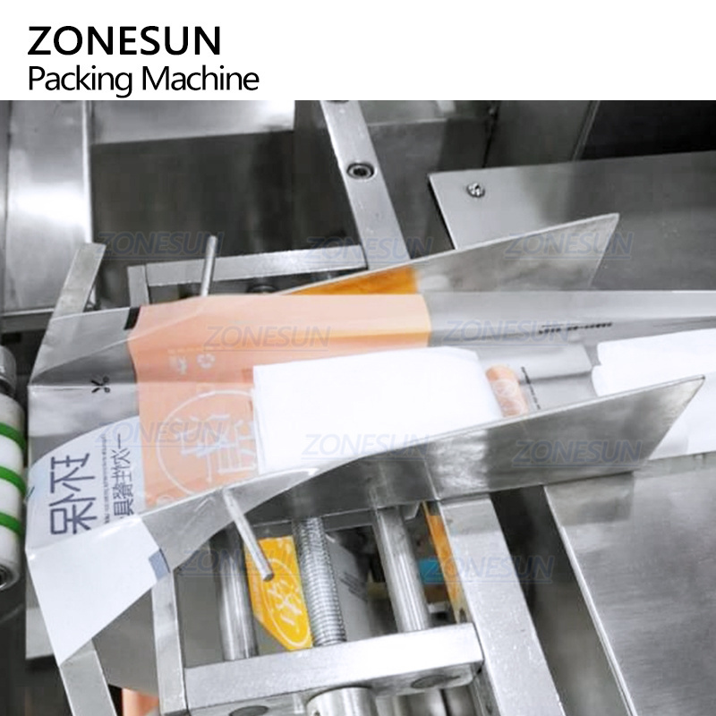 ZONESUN ZS-WP260A Full Automatic Wet Wipes Sachet Packing Machine Pillow Single Wet Wipes Making Machine