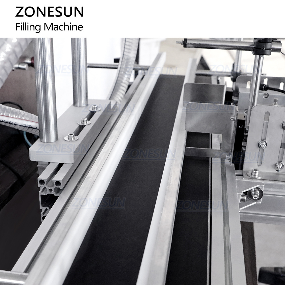 ZONESUN ZS-DTGT2 Double Head Automatic Jam Sauce Peanut Butter Bottle Beauty Cream Cosmetic Paste Filling Machine