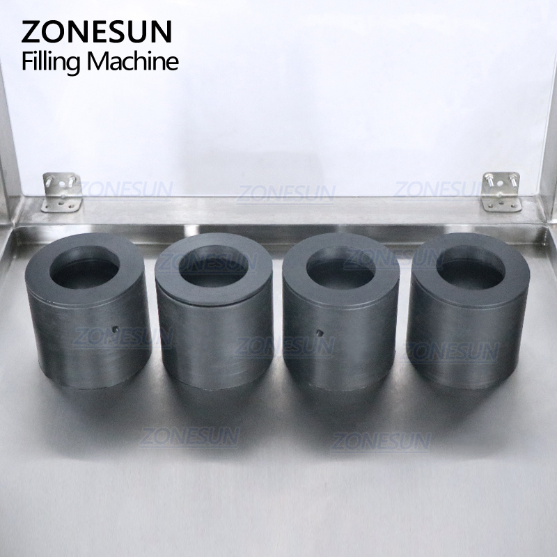 ZONESUN ZS-CF4A Semi Automatic 4 Heads Soda Sparkling Water CO2 Carbonated Drink Beverage Cans Liquid Filling Machine