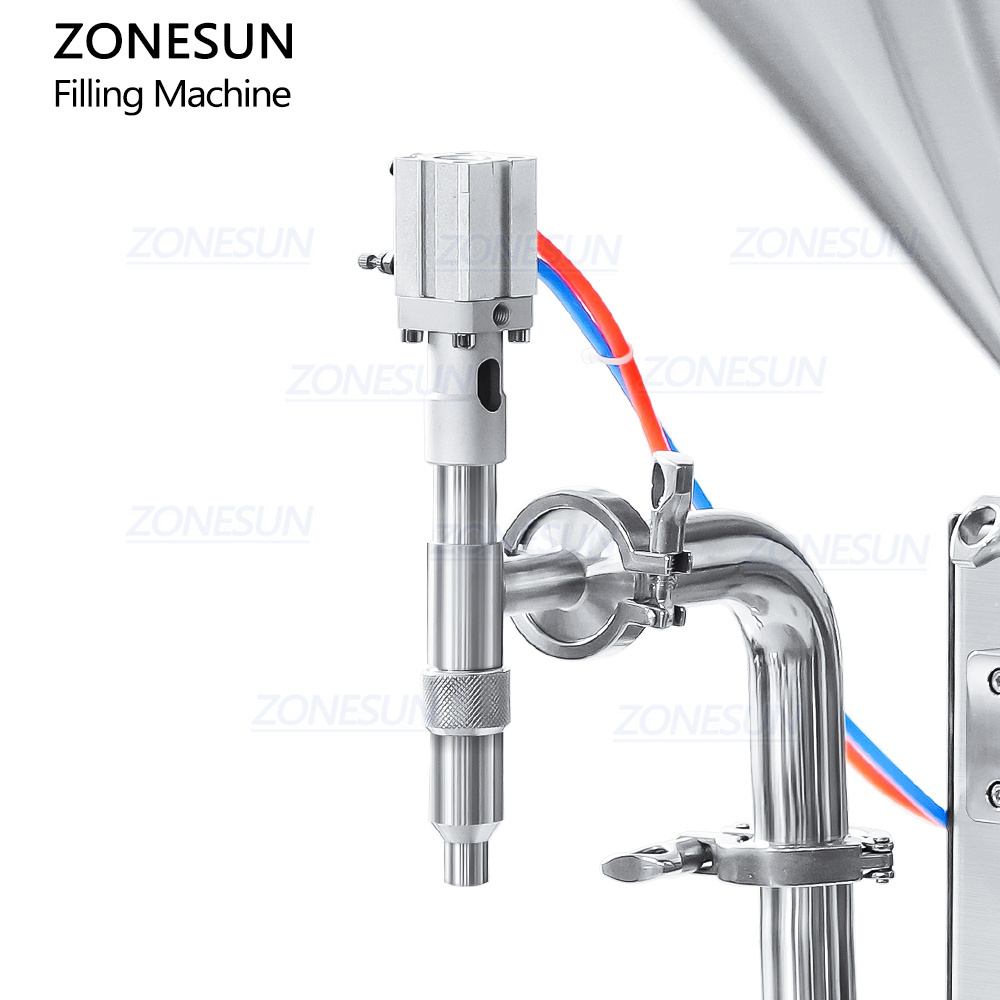 ZONESUN ZS-GTMP30L Desktop Magnetic Pump Semi Automatic Servo Motor Large Flow Sauce Honey Paste Filling Machine