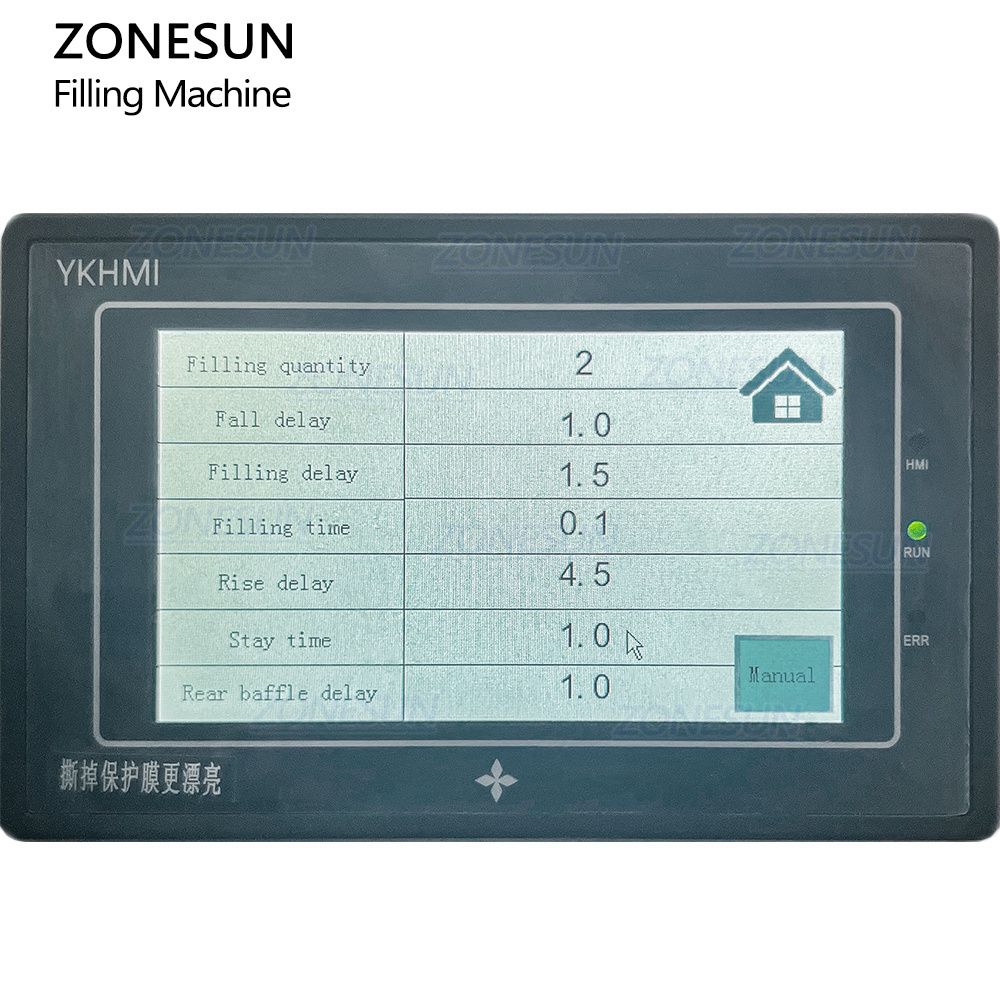 ZONESUN ZS-DTGT2 Double Head Automatic Jam Sauce Peanut Butter Bottle Beauty Cream Cosmetic Paste Filling Machine