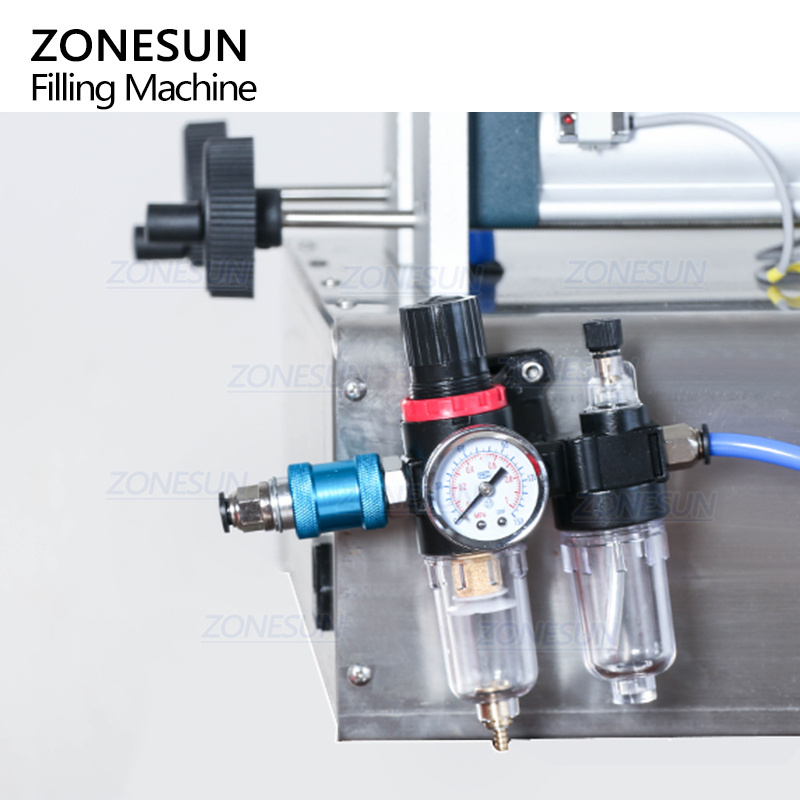 ZONESUN ZS-DTGT1P Automatic Horizontal Single Nozzle Lotion Tomato Sauce Peanut Butter Bottle Thick Cream Paste Filling Machine