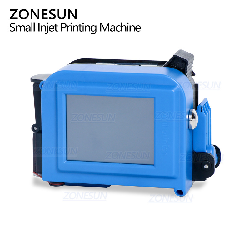 ZONESUN ZS-DC1 Smart Portable Mobile Mini Handheld Carton Cans Bottles Date Coder Inkjet Printers