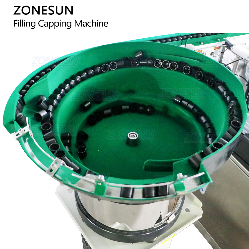 ZONESUN ZS-AFC24 Automatic Servo Motor Piston Pump Rotary Body Lotion Cosmetic Bottles Paste Filling And Capping Machine