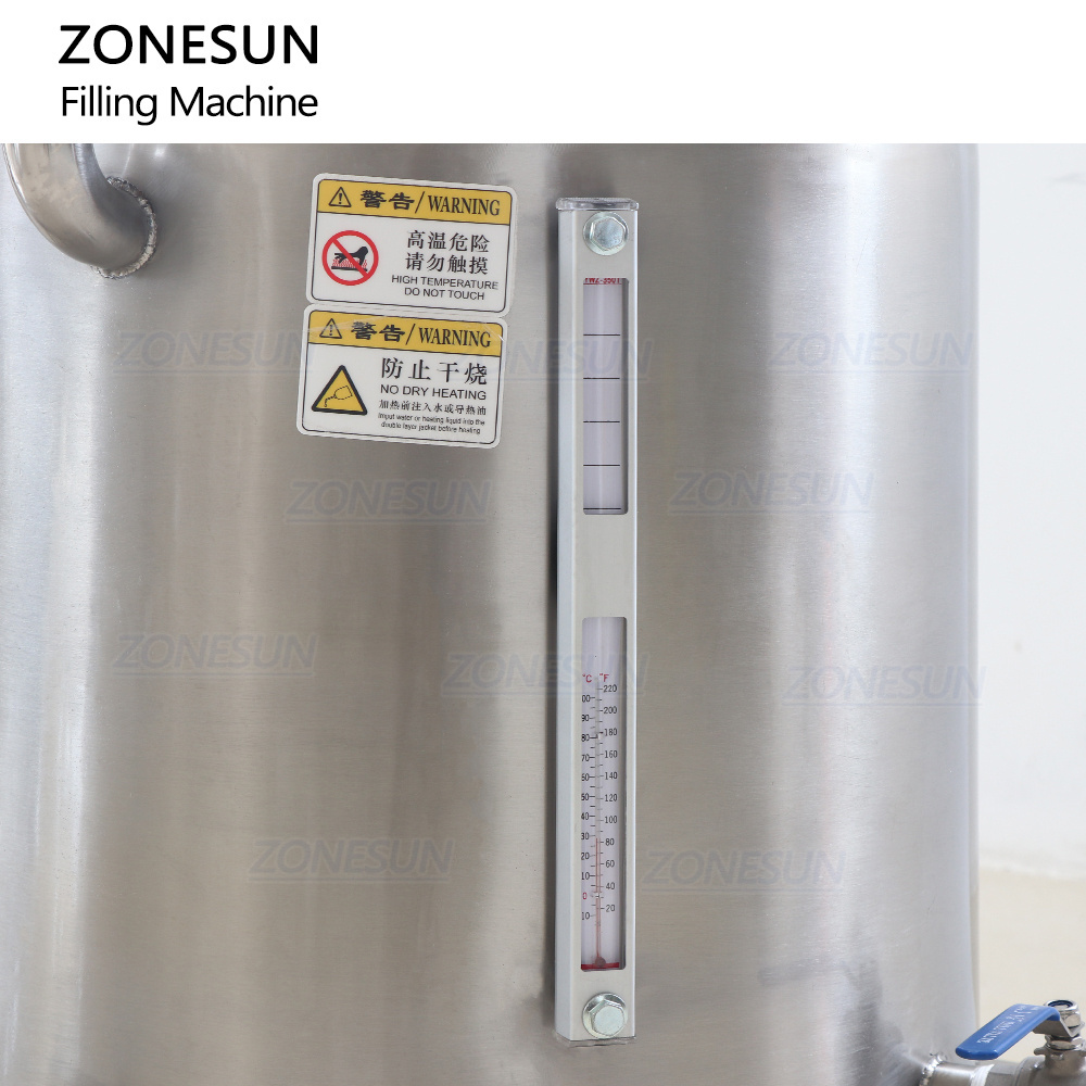 ZONESUN ZS-GTCD Semi-automatic Gear Pump Tea Light Hot Paraffin Paste Heated Candle Wax Pouring Filling Machine