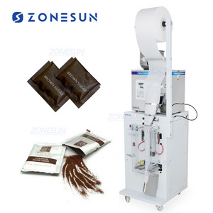 ZONESUN 2-50g Automatic Small Sachet Food Milk Powder Tea Powder Sachet Bag Powder Pouch Vertical Filling Packing Machine