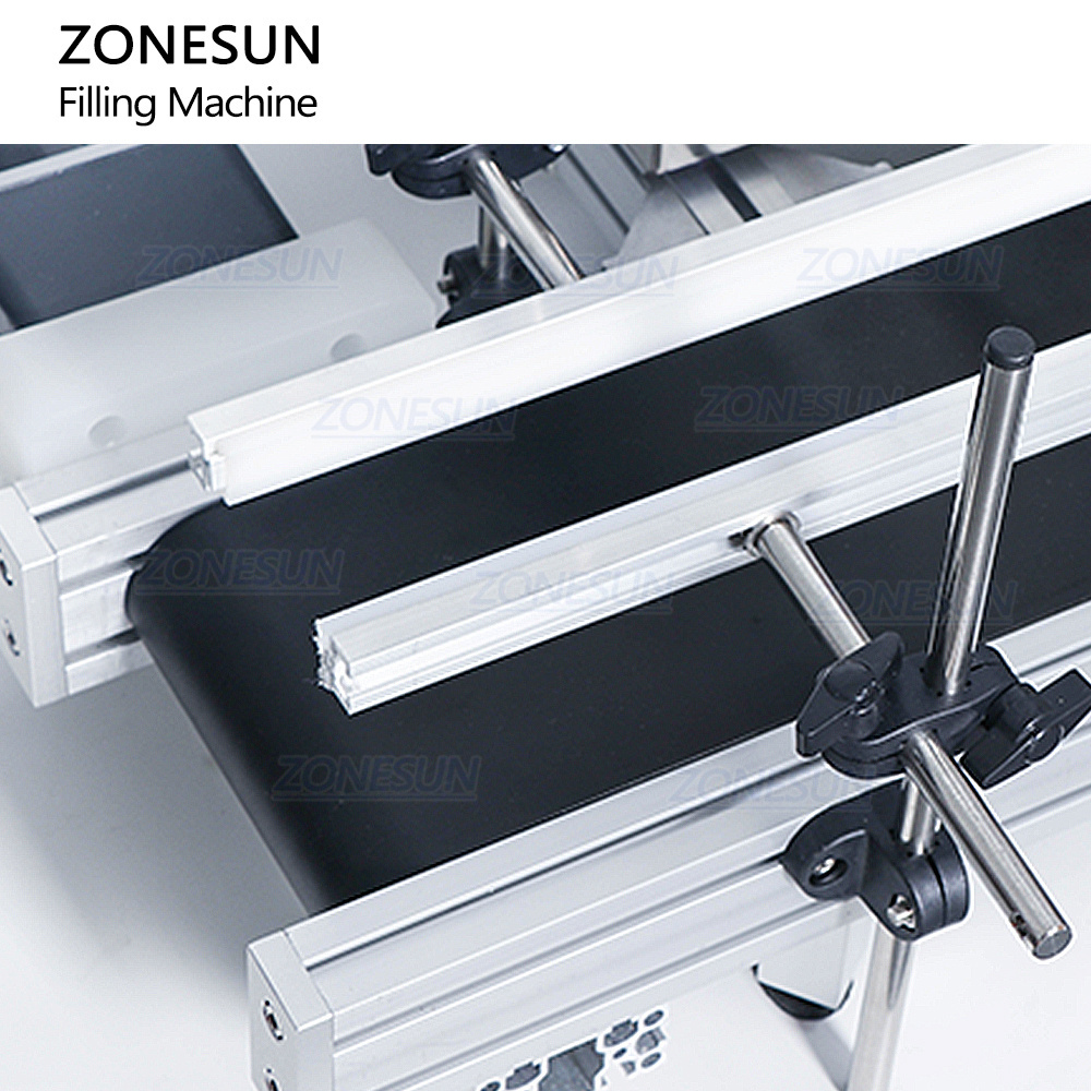 ZONESUN 4 Heads 0-1000ML Automatic Magnetic Pump Liquid Bottles Water Filler Essential Oil Perfume Filling machine