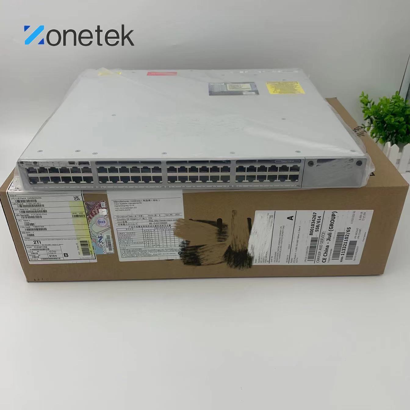 New in box 10/100/1000 Gigabit 9300 poe network device Ethernet Switch L3 C9300-48T-E