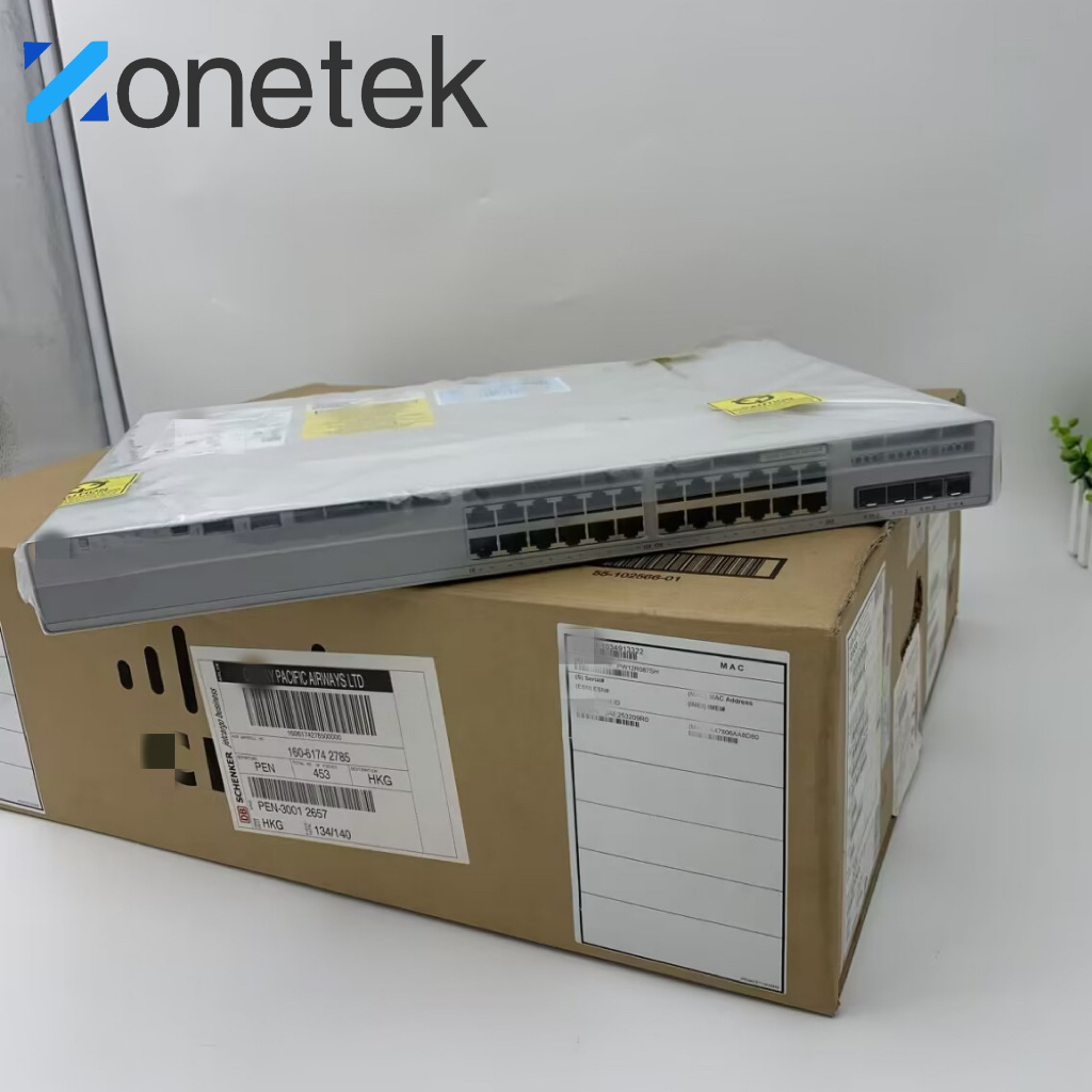 Original In Stock ciscos c9200 series industrial network switches 24 port PoE+ Network Switch C9200L-24T-4G-E