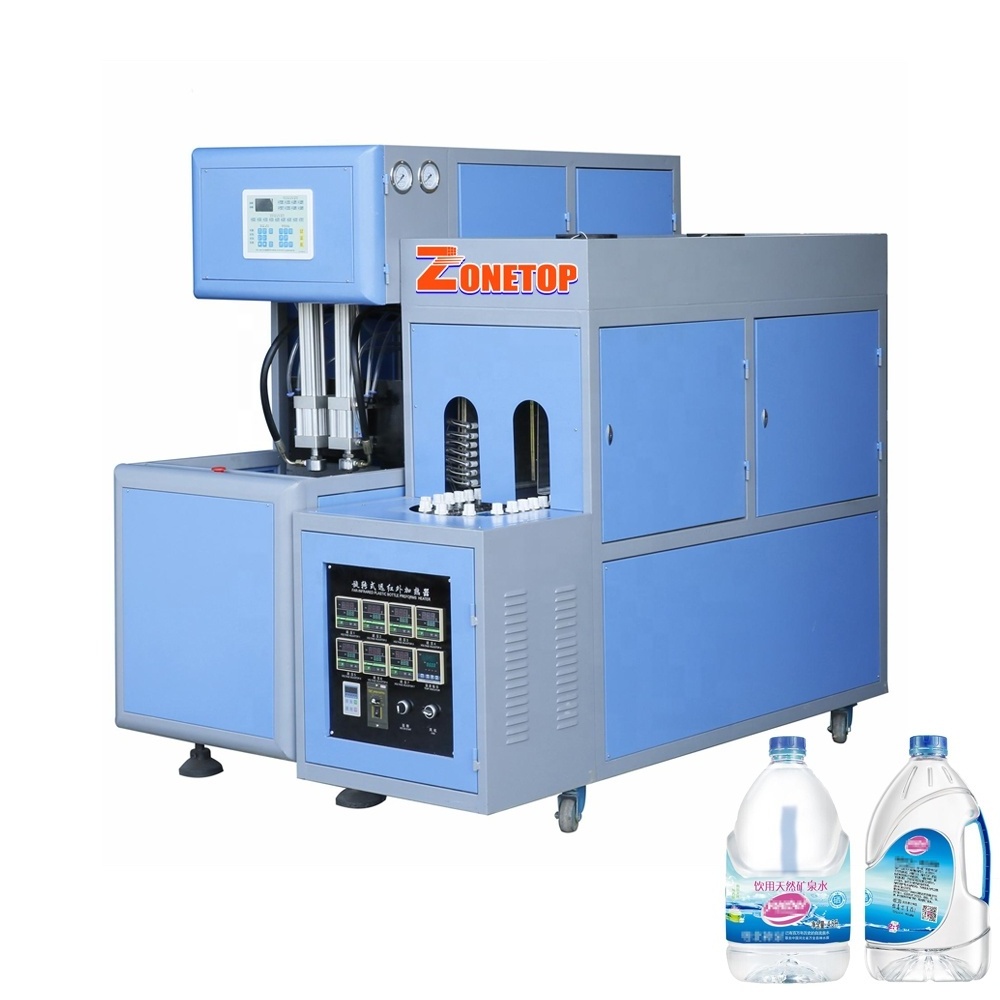 Semi Automatic 600 To 800 Bottles Per Hour PET Plastic 3L 4L 5L PET Bottle Blowing Machine