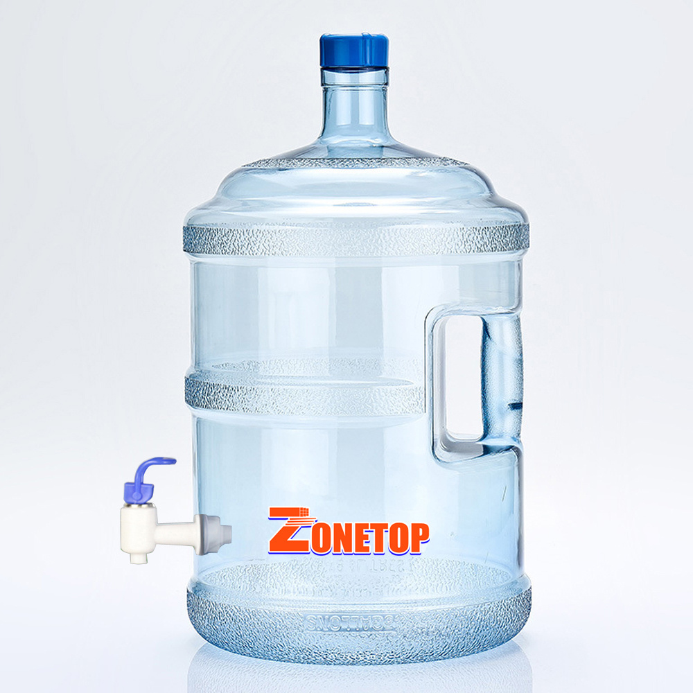 Good Quality 18 l 18.9 Ltr 19 Litre 20 Liter 5Gal 5 Gallon Plastic Water Bottle with Faucet