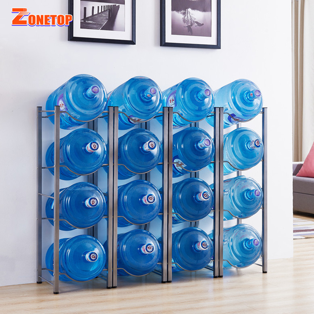 Wholesale Drinking Water Bottle Rack Holder / Display Stand Rack / 5 Gallon Bottle Wire Rack