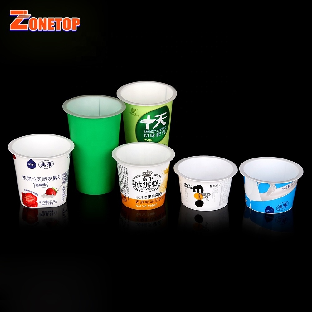 Hot Sale Rotary Type Automatic kcup Juicer Fruit Juice Jelly Mineral Water Pudding Yogurt Yoghurt Cup Filling Sealing Machine