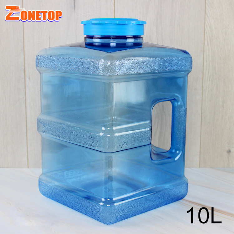 Fast Delivery Wholesale Sky Blue 5 Litre 7.5 Litro 10L 2 Gallon Square Bucket With Lid