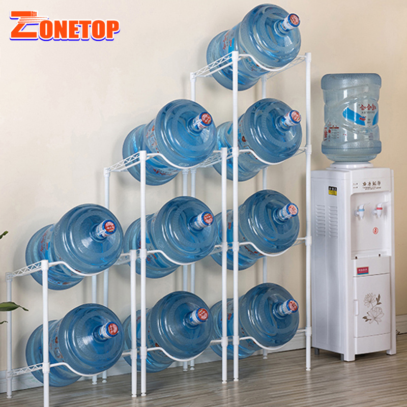 Structural Stability 5Gallon Water Dispenser Display Rack / 5 Gallon Bottle Stand / Super Market Rack Of Bottle