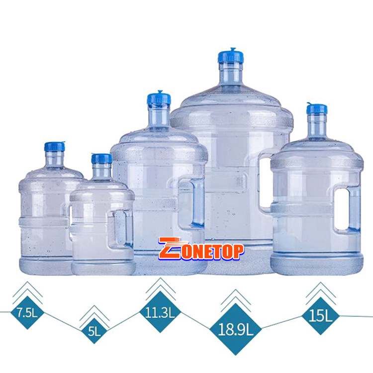 Free Samples Five Gallon Plastic Water Bottle / 5 Gallon 20L Polycarbonate Bottle / 20 Litros Garrafas De Plstico