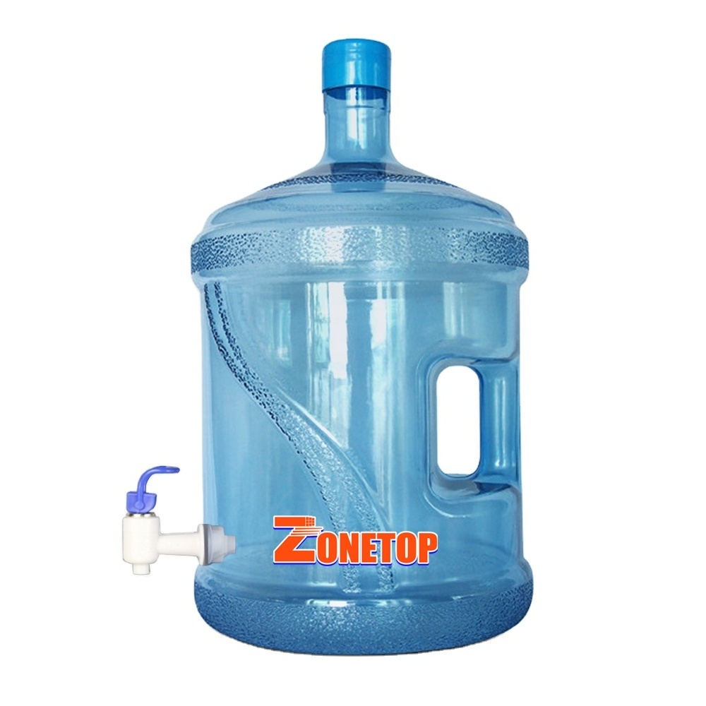 Good Quality 18 l 18.9 Ltr 19 Litre 20 Liter 5Gal 5 Gallon Plastic Water Bottle with Faucet