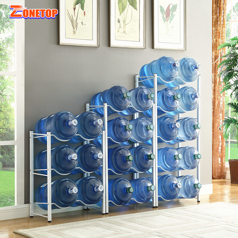 Structural Stability 5Gallon Water Dispenser Display Rack / 5 Gallon Bottle Stand / Super Market Rack Of Bottle