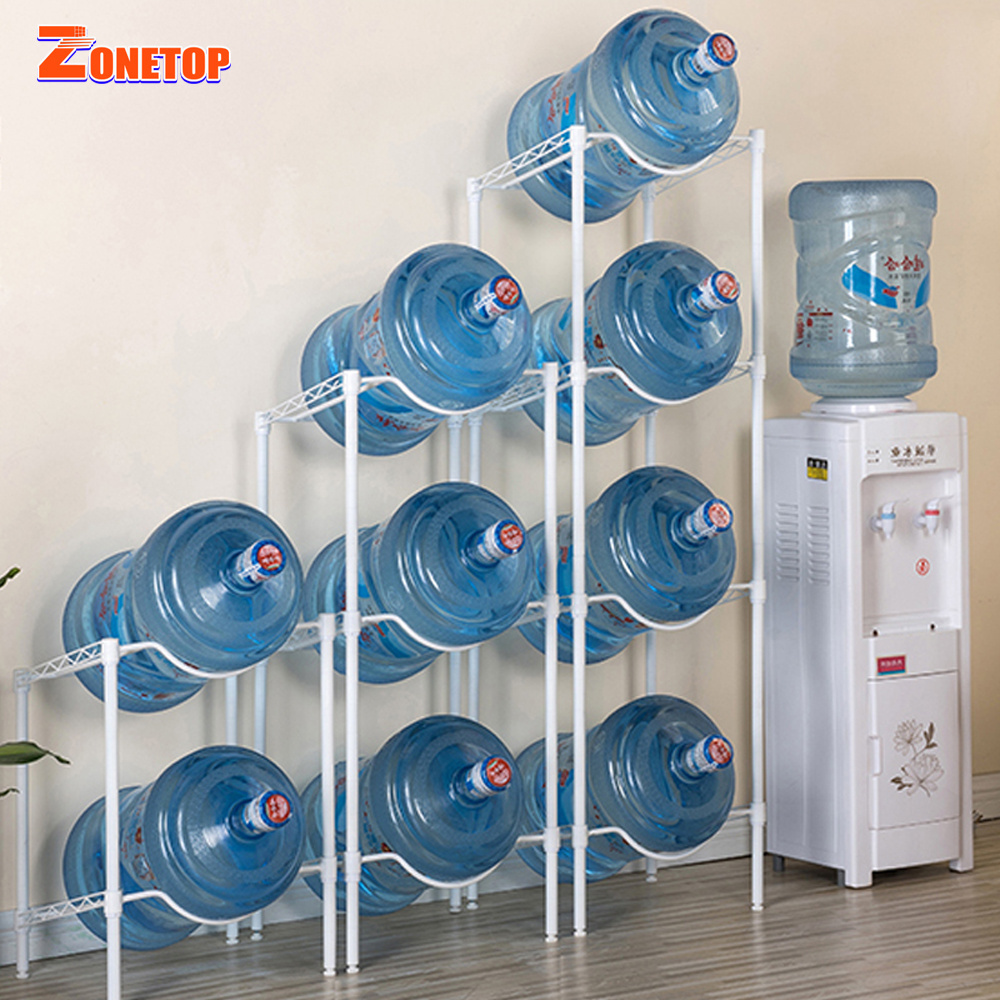 Wholesale Drinking Water Bottle Rack Holder / Display Stand Rack / 5 Gallon Bottle Wire Rack