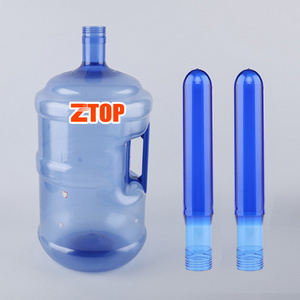 Factory Price 750g 55mm Crown Neck 5 Gallon Plastic Water PET Bottle Tubes For 20l 19 lts 20 lt Water Bottles