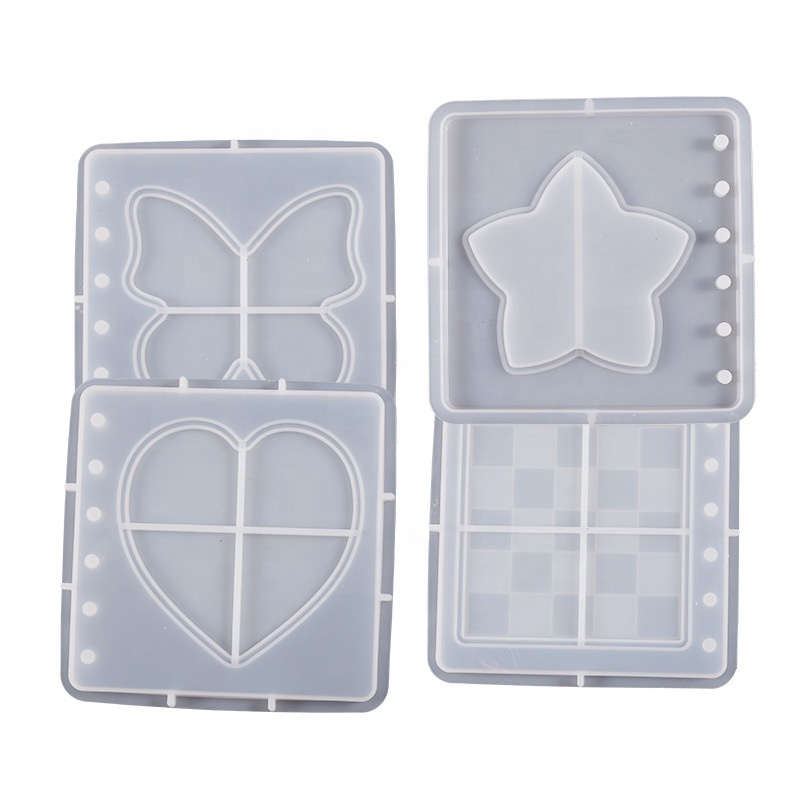 Notebook Cover Silicone Molds UV Resin Epoxy Mold For DIY Handmade Making Crafts Jewelry Tools Casting Tools