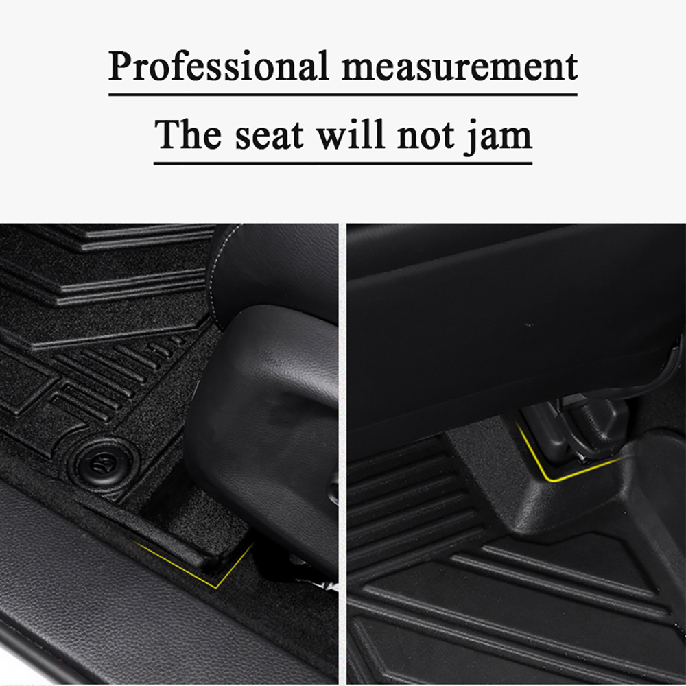 High Quality Waterproof and Not-slip TPE Car Mats For Mitsubishi Eclipse Cross 2018-2022 Foot Pads