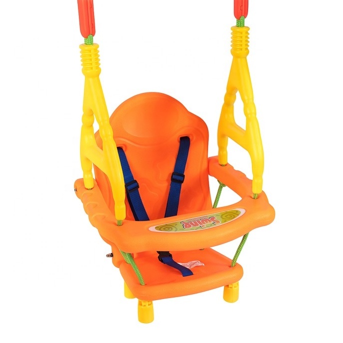 Iron Frame Kids Swing Toy Indoor And Outdoor Equipment With Swing Children Swing Seat chair Belt