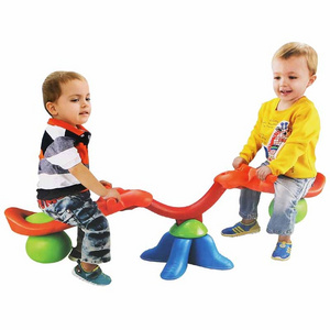 126*40*40cm 360 Degree Rotating Swing Slide Seesaw Playground Seesaw