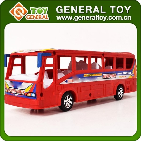 Big Red Plastic Toy School Bus