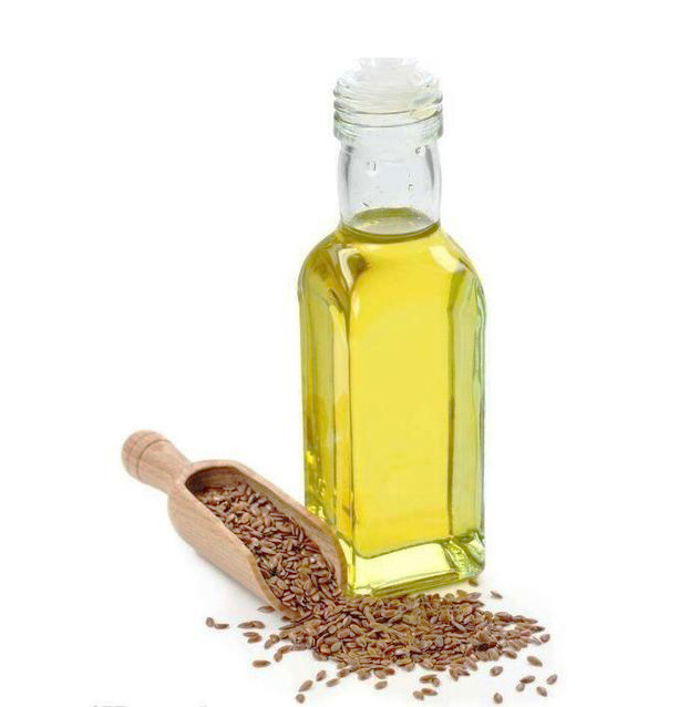 Certified OEM Food Grade  Pure  Flax Seed Oil healthy cooking vegetable linseed oil