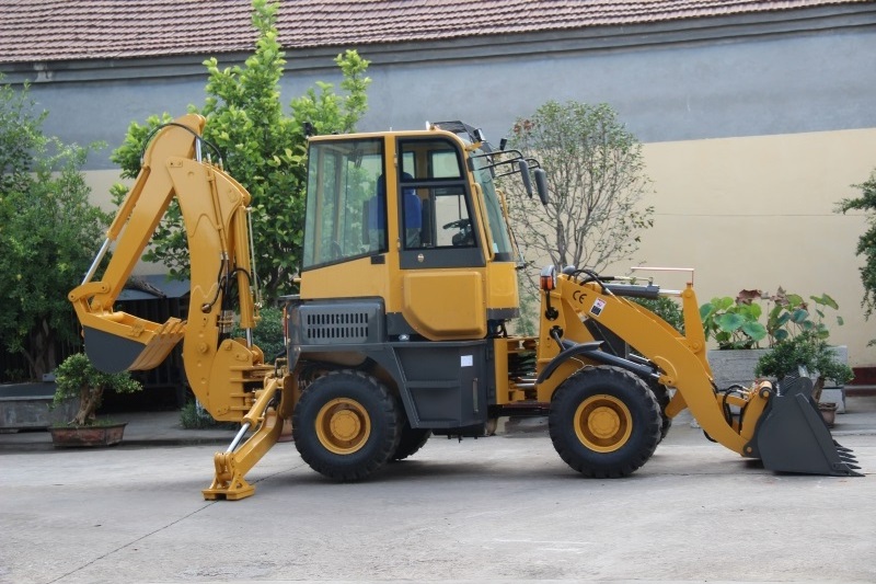 WZ45-17 chinese backhoe loader with 400mm digging bucket