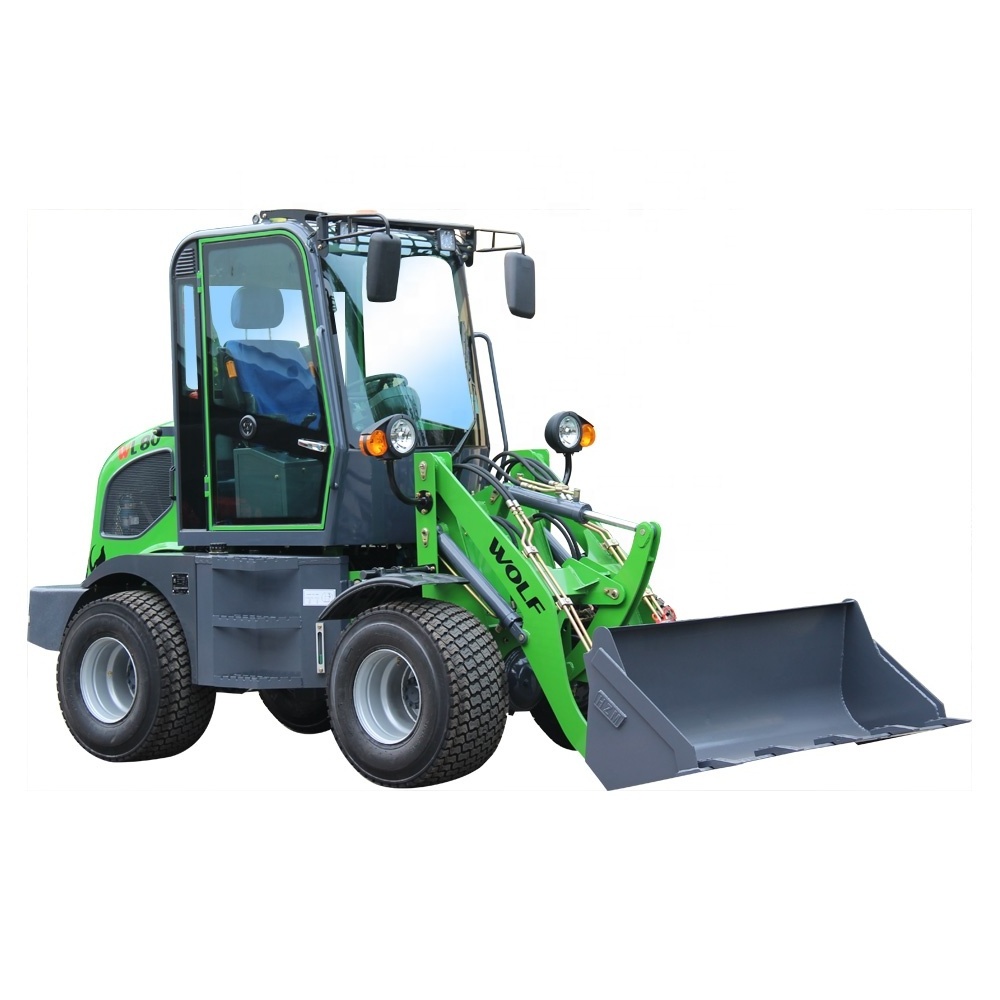 Hot sale in Norway ZL08 electric mini loader front end small loader with CE approved