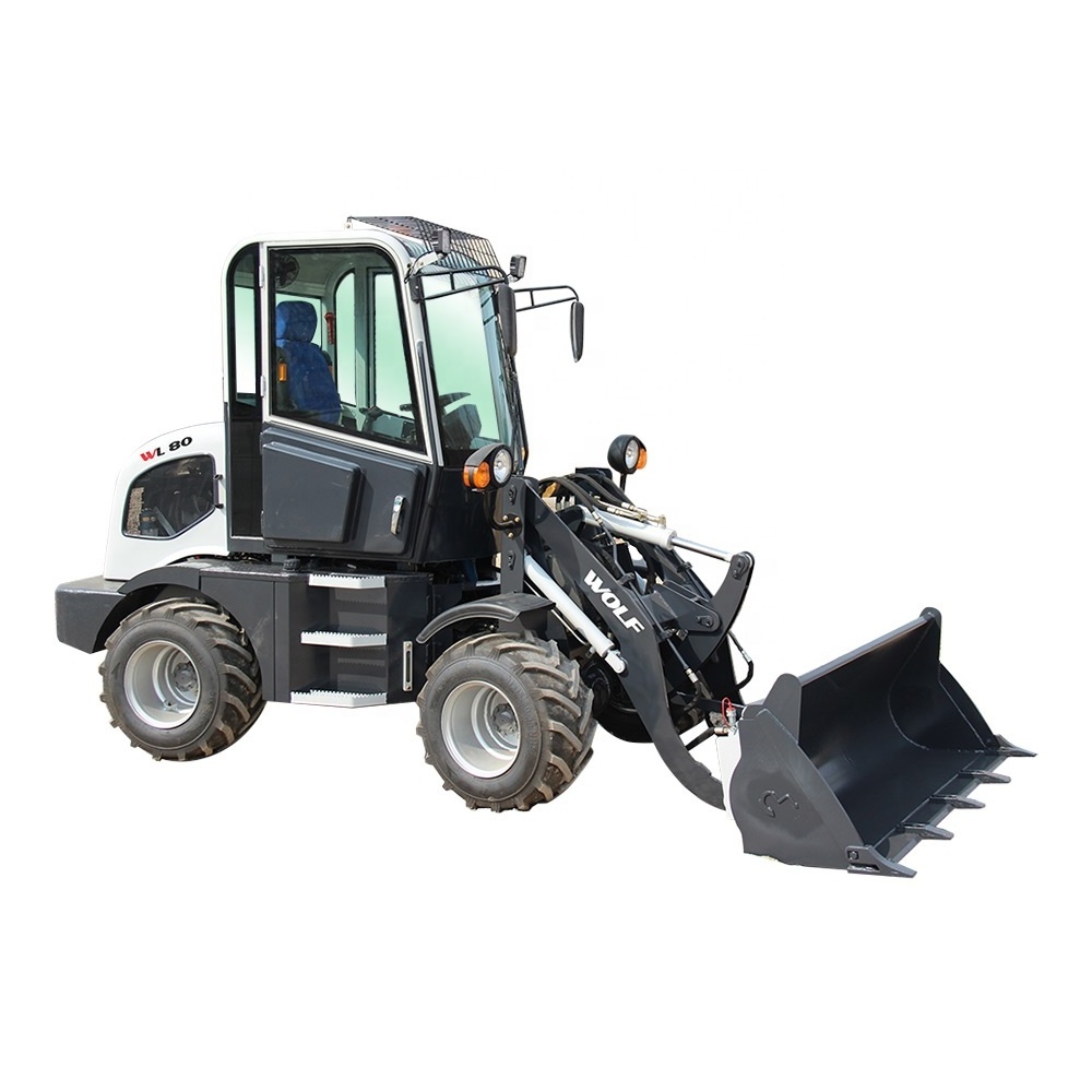 Hot sale in Norway ZL08 electric mini loader front end small loader with CE approved